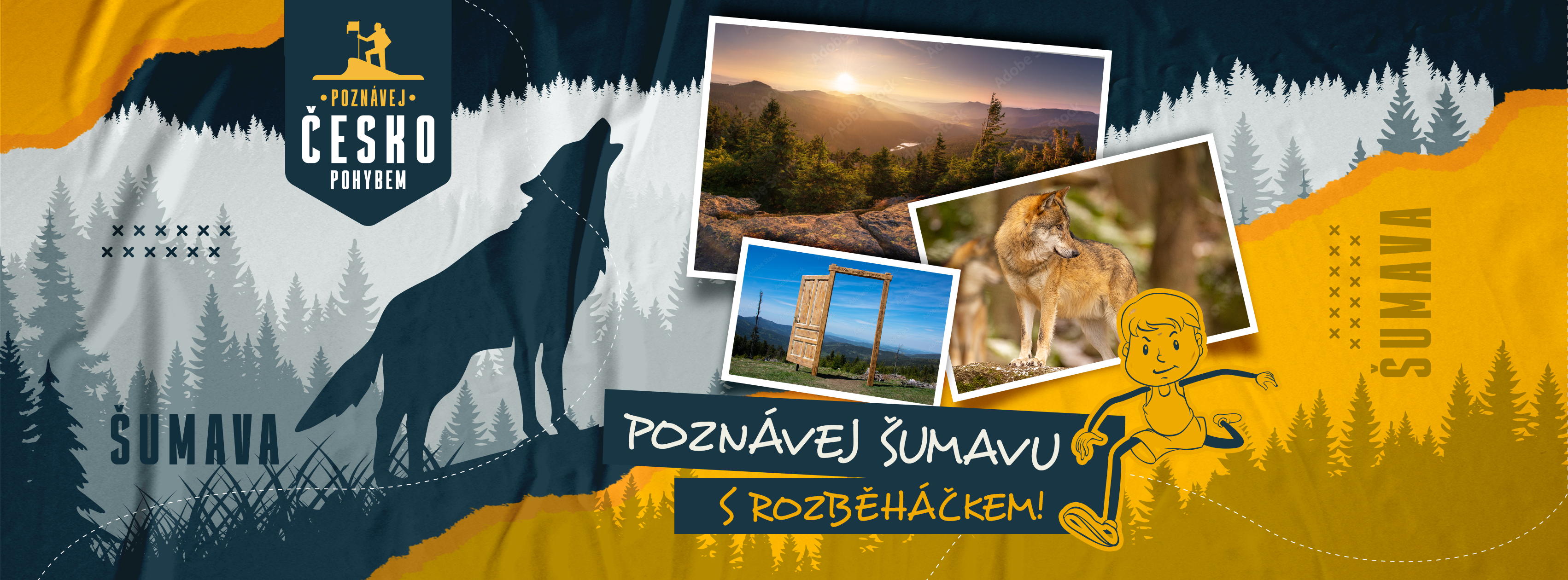 Poznávej Šumavu pohybem