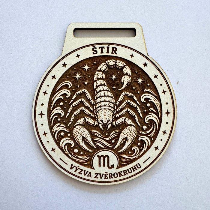 Medaile – Štír